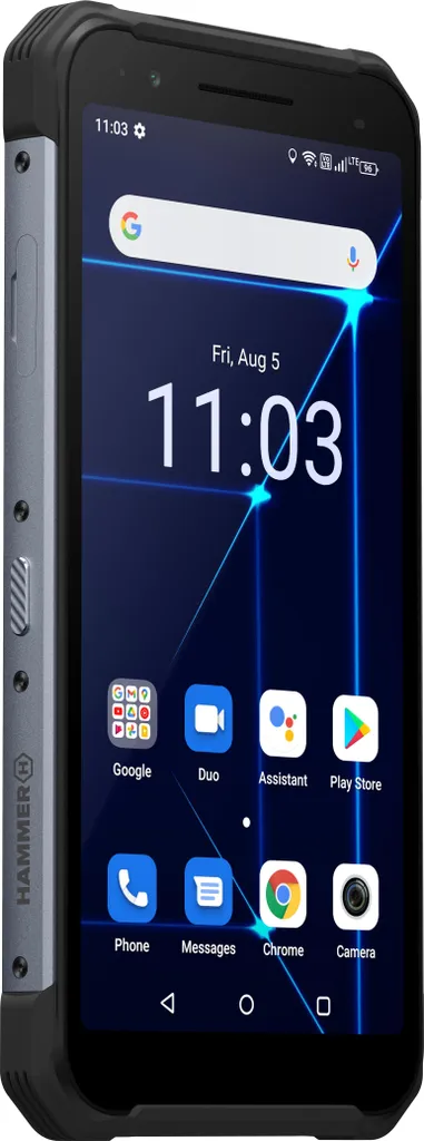 Smartphone Étanche MyPhone Hammer Construction Argent pour Extérieur