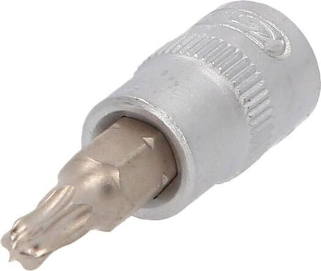 KS TOOLS 911.3774 1/4" Bit-Stecknuss für Torx-Schrauben mit Kugelkopf, T25