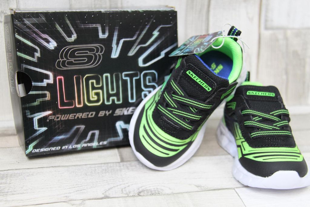 Skechers Sneaker Low Magna-Lights - Maver Kinder 736B6563686572735F3430313530336E Schwarz 23 EU
