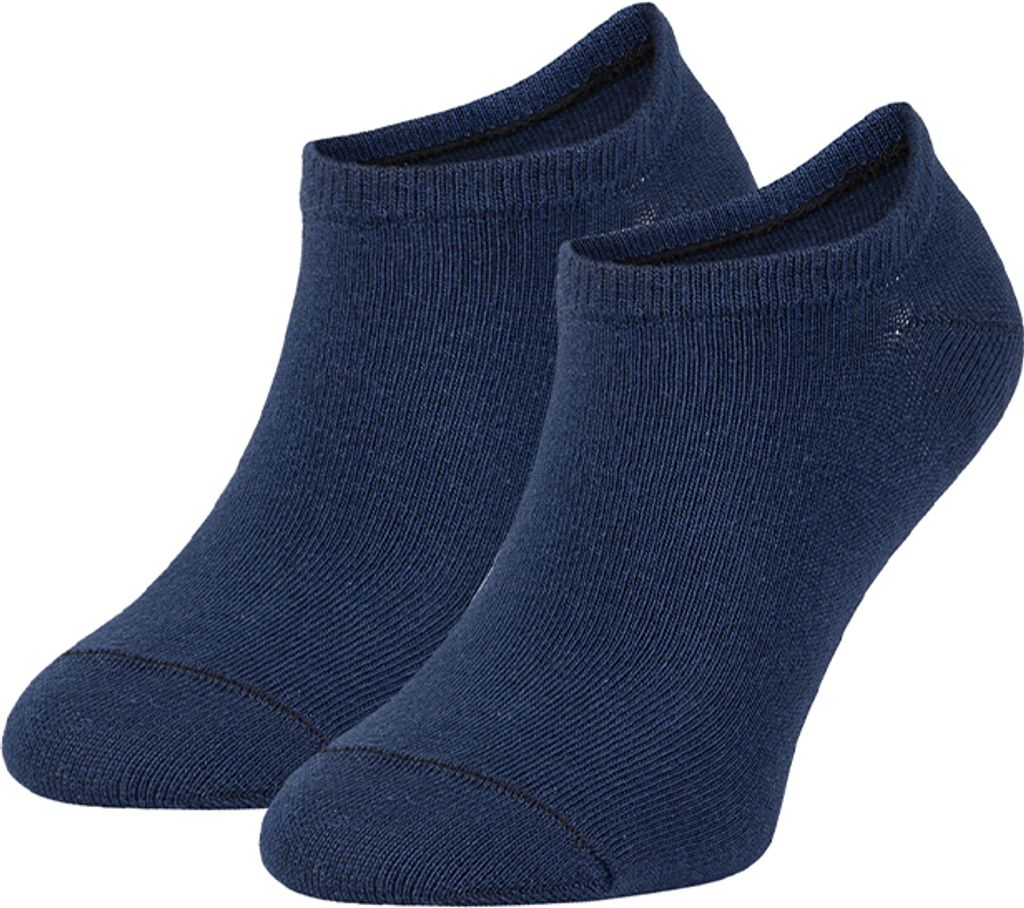 Kinder Sneaker Socken für Mädchen & Jungen Kurze Baumwollsocken, 30-35, Marineblau (Deep Navy)
