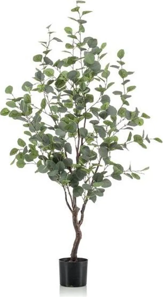 Plante Eucalyptus artificiel 120 cm - Feuillage persistant sans eau
