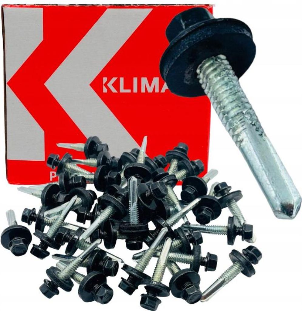 KLIMAS WSS Selbstbohrschrauben für Blech Metall RAL 7016 Produktbild 