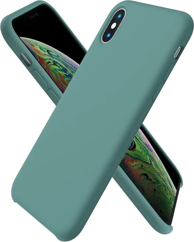 Protection iPhone XS Anti-Choc Liquide Silicone Ultra Slim et Doux