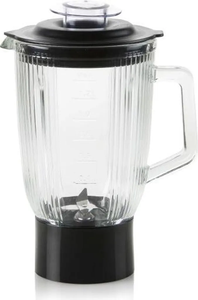 Blender en verre 1,5L pour robot de cuisine DOMO DO1023KR-B résistant