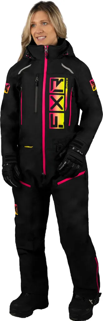 Combinaison motoneige femme FXR grand froid pour randonnée hivernale