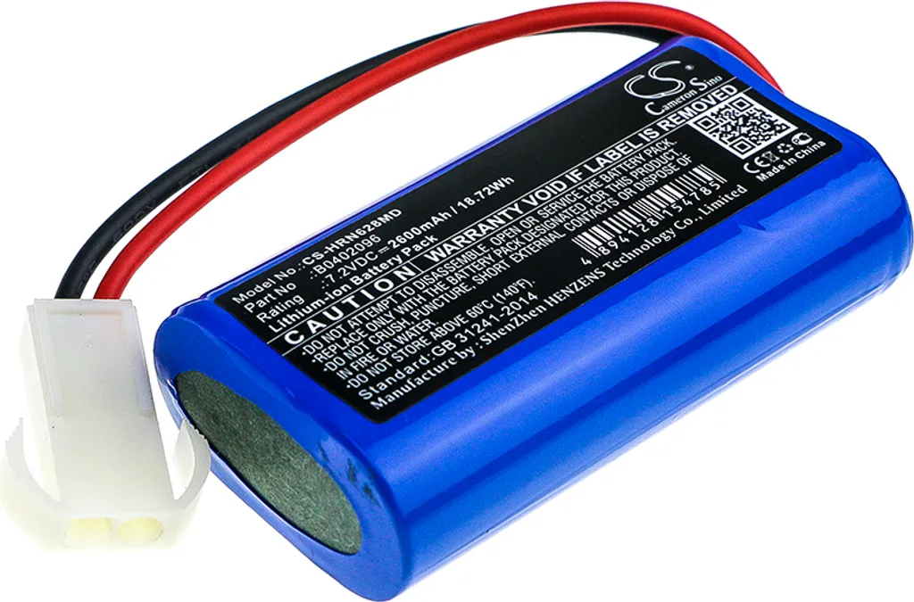 Batterie TECHTEK Longue Durée pour Horron ORON-628G Modèle B0402096