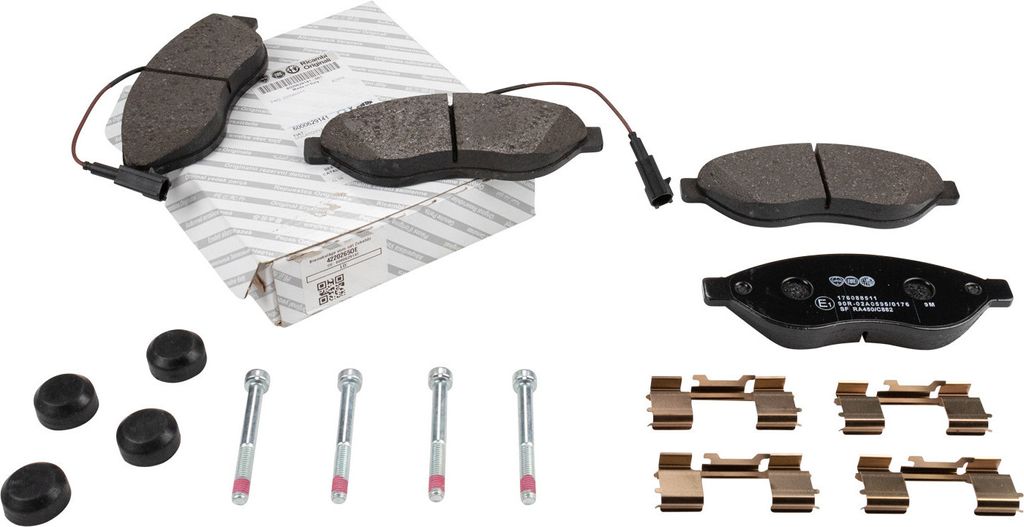 Bremsbeläge vorn mit Zubehör Fiat Ducato ab Bj. 2006 6000629141