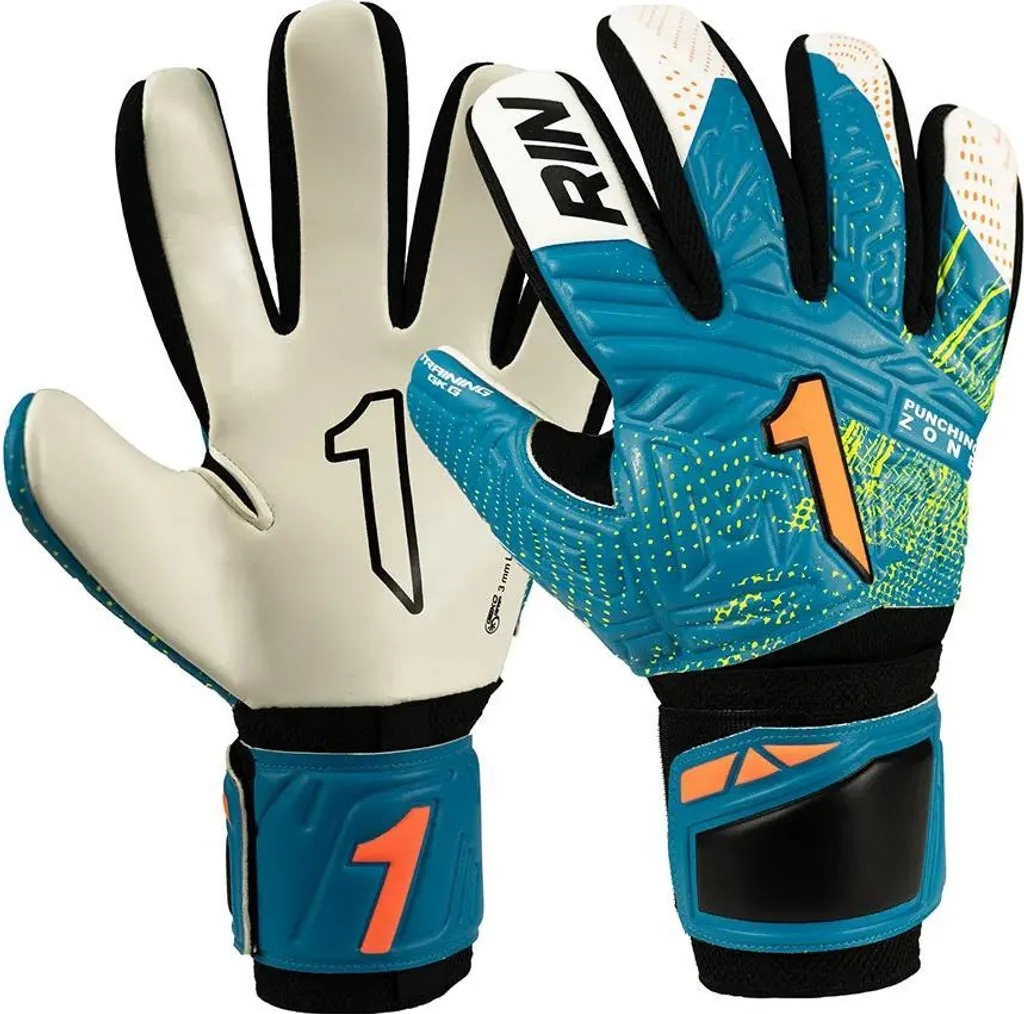 Gants Rinat Fiera Training Bleu 4 : fini les gants usés après un match