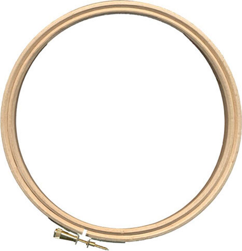 Graine Creative GC Stickring aus Holz, 10 cm