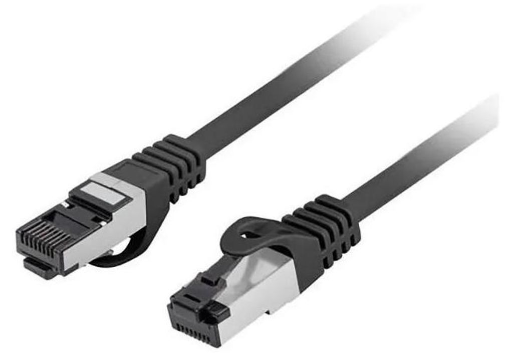Lanberg PCF8-10CU-0150-BK, 1,5 m, Cat8.1, S/FTP (S-STP), RJ-45, RJ-45, Schwarz