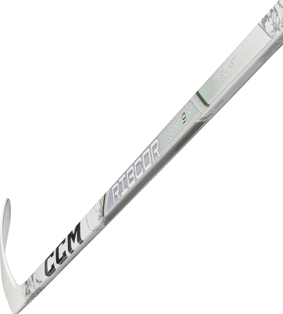CCM Trigger 9 Pro Junior 40 Flex Blanche P29 Droite 51" Low Kick Point - 6