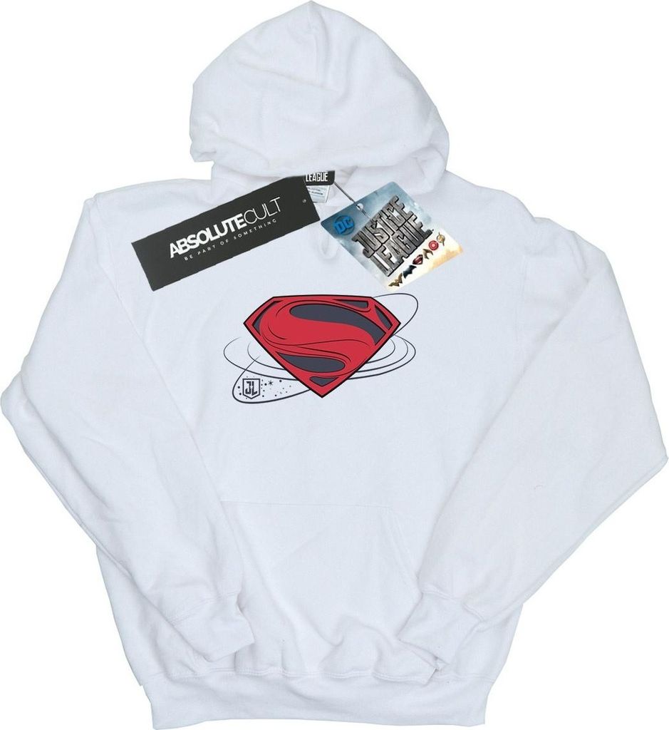 DC Comics - "Justice League" Kapuzenpullover für Damen BI3561 (L) (Weiß)