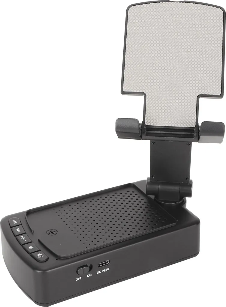 Support enceinte Bluetooth orientable pour tablette et téléphone portable