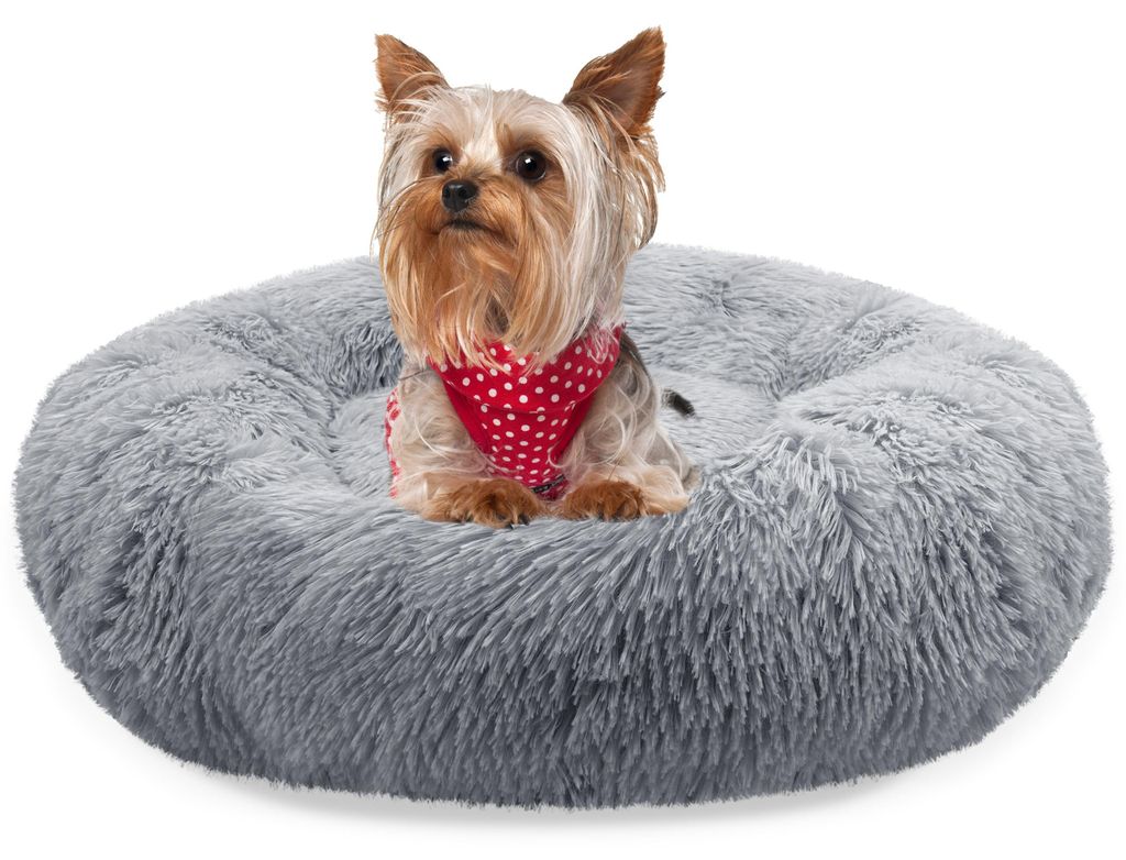 BLUZELLE Hundebett Kleine Hunde & Katzen, 50cm Hundekissen Produktbild 
