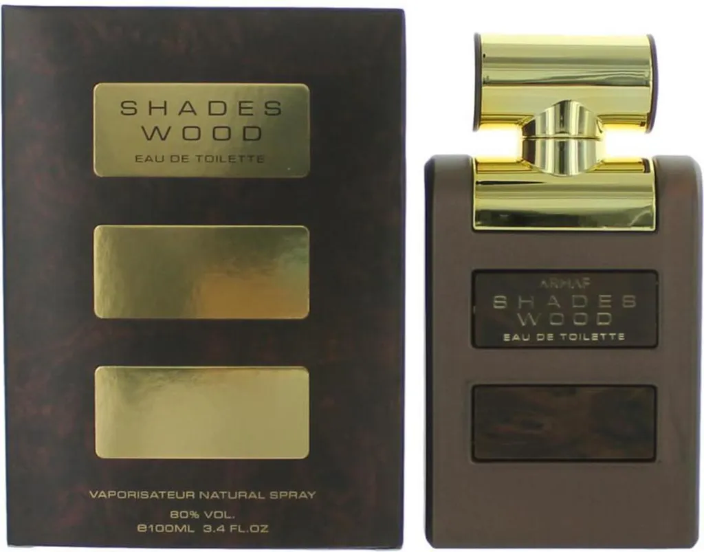 Eau de Parfum Homme Armaf Shades Wood 100ml - Sillage Boisé Chic