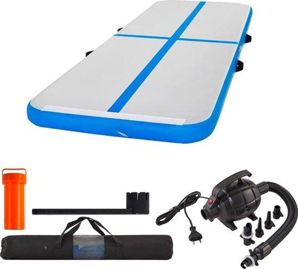 Airtrack - Turnmatte - Gymnastik - 5 Meter - Blau Produktbild 