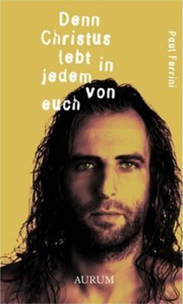 Cadre Spirituel Christus lebt in jedem von euch avec Typographie Noire