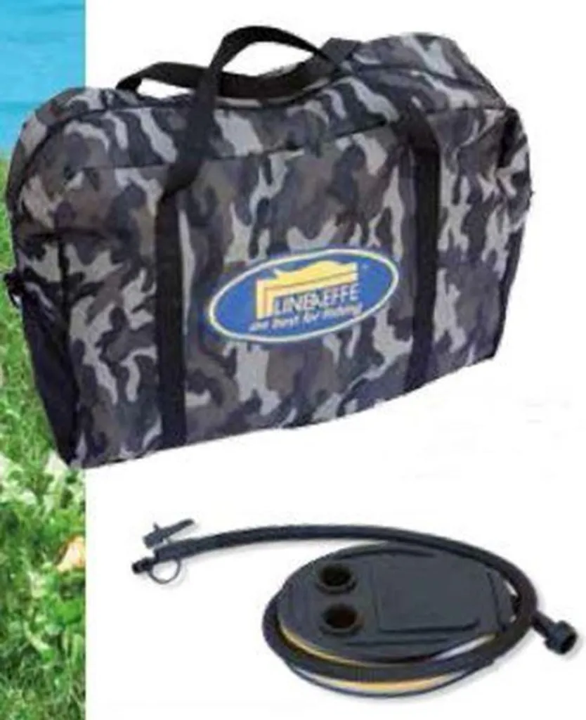 Float Tube Pêche Carnassier XXL Camouflage - Pack Complet Lineaeffe