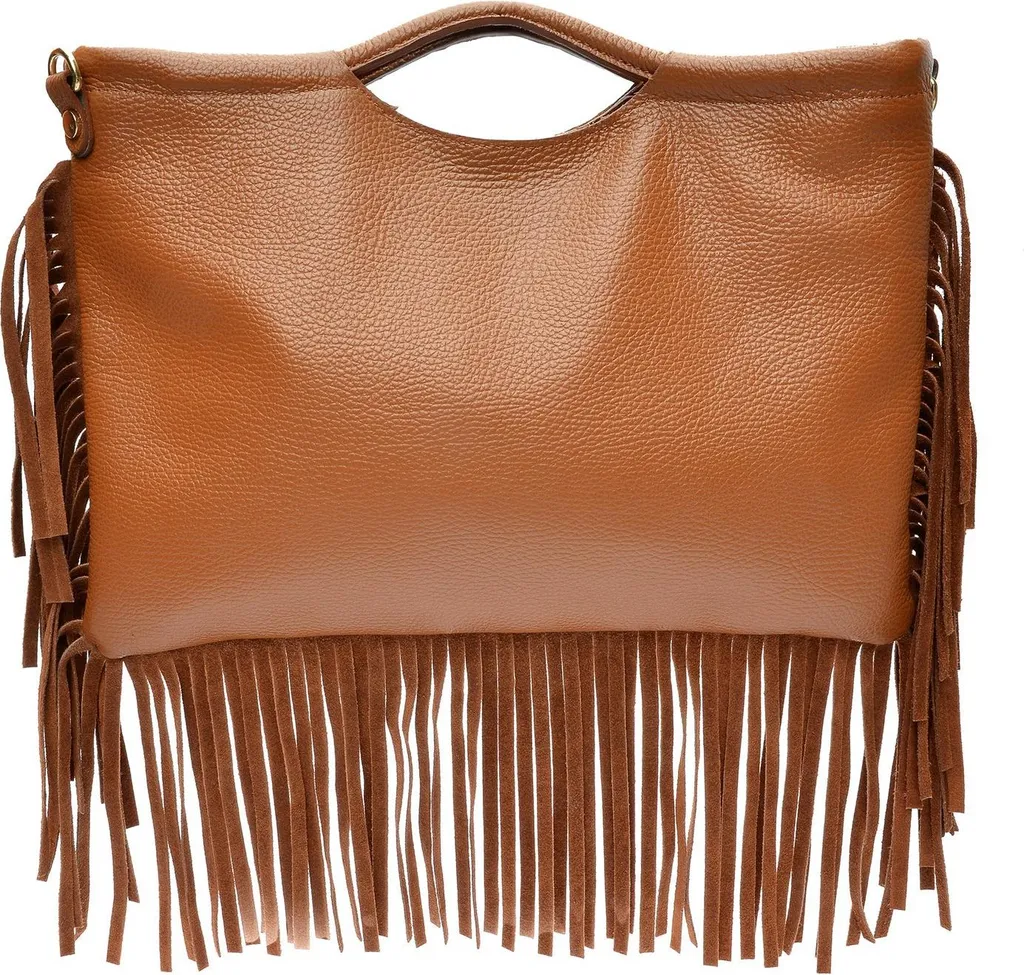 Petit sac porté épaule Cognac Isabella Rhea parfait pour le quotidien