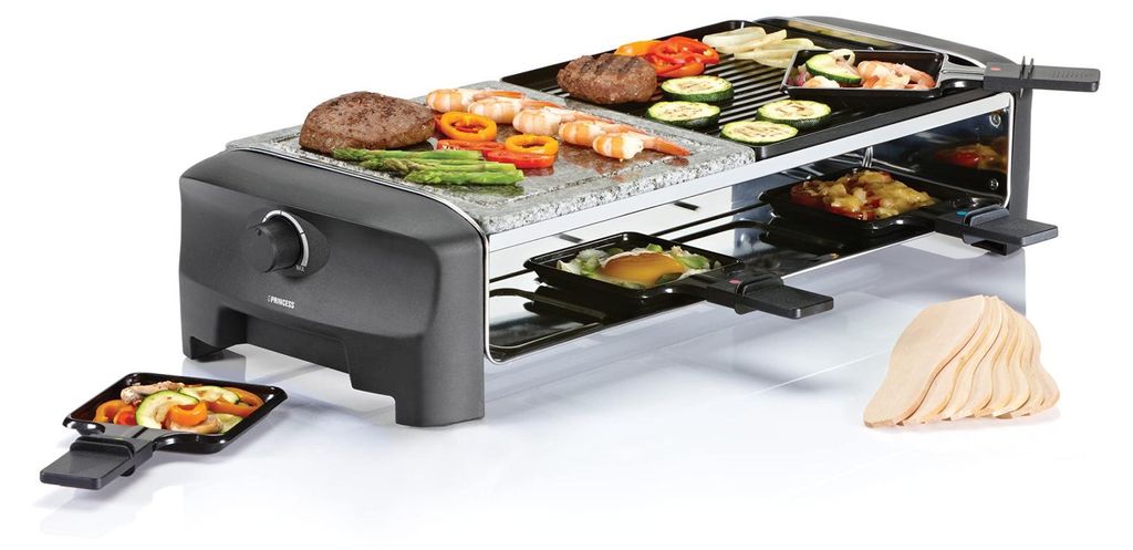 Princess 162820, geschikt voor 8 personen, zwart, Productafbeelding 