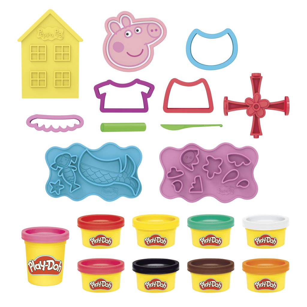 Play-Doh Peppa Wutz Styling Set, 3 Jahr(e), Polypropylen Produktbild 