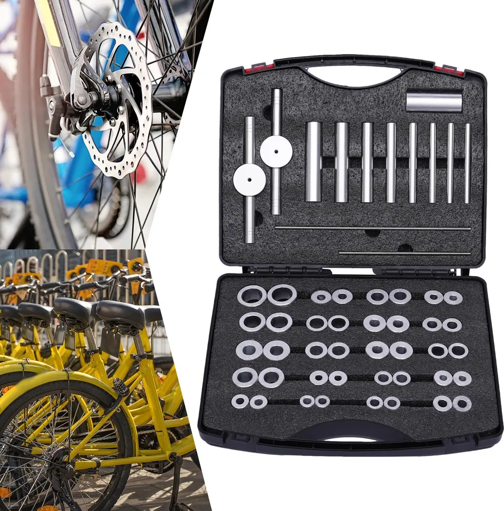 Installer les roulements de moyeu vélo facilement avec ce kit CNC noir - 9