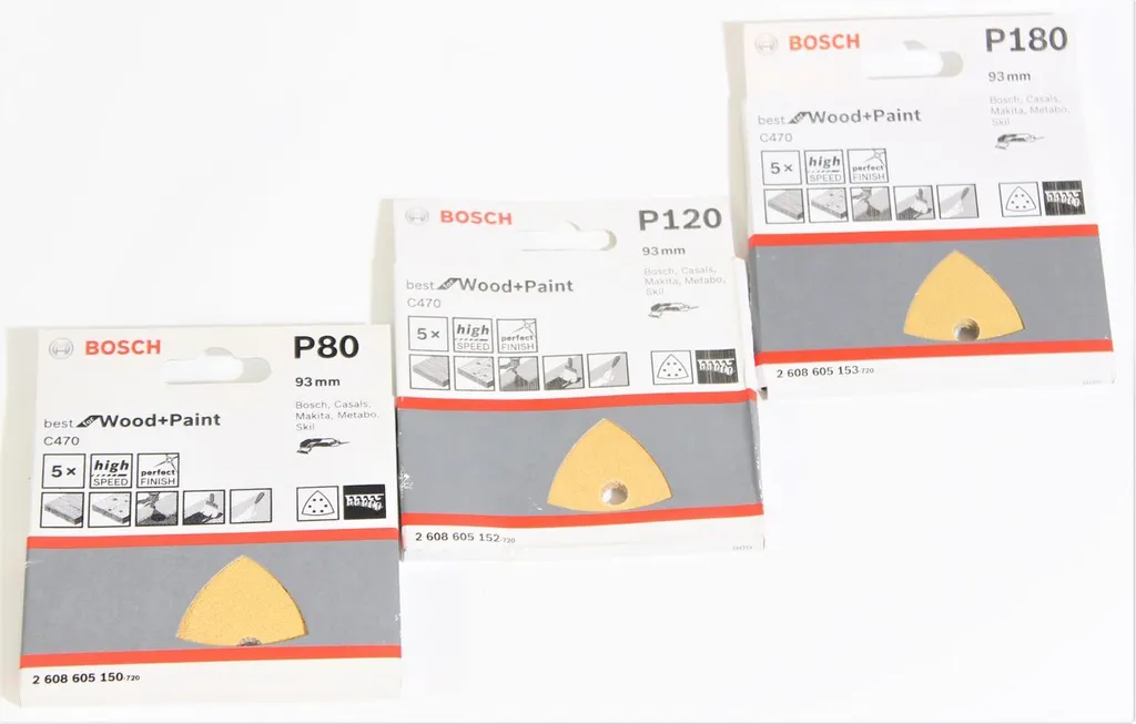 Bosch Expert C470: Il Segreto per una Levigatura Perfetta Set 3pz