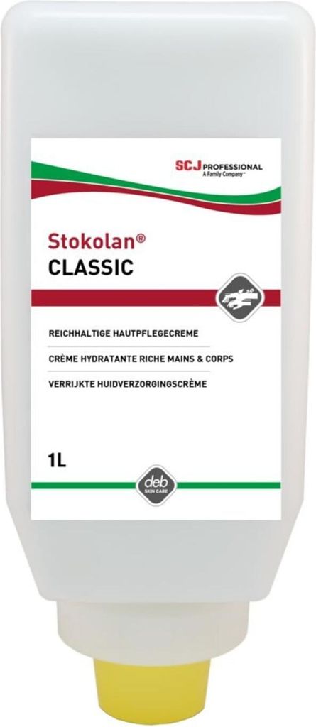 Hautpflegecreme Stokolan Classic 1 l silikonfrei Stoko Produktbild 