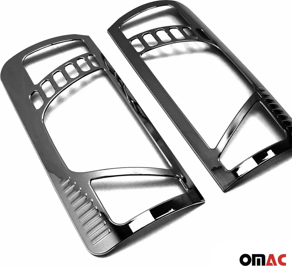 Cornice luci stop per Ford Transit Tourneo Connect 2009-2013 Abs Dark Chrome - 5