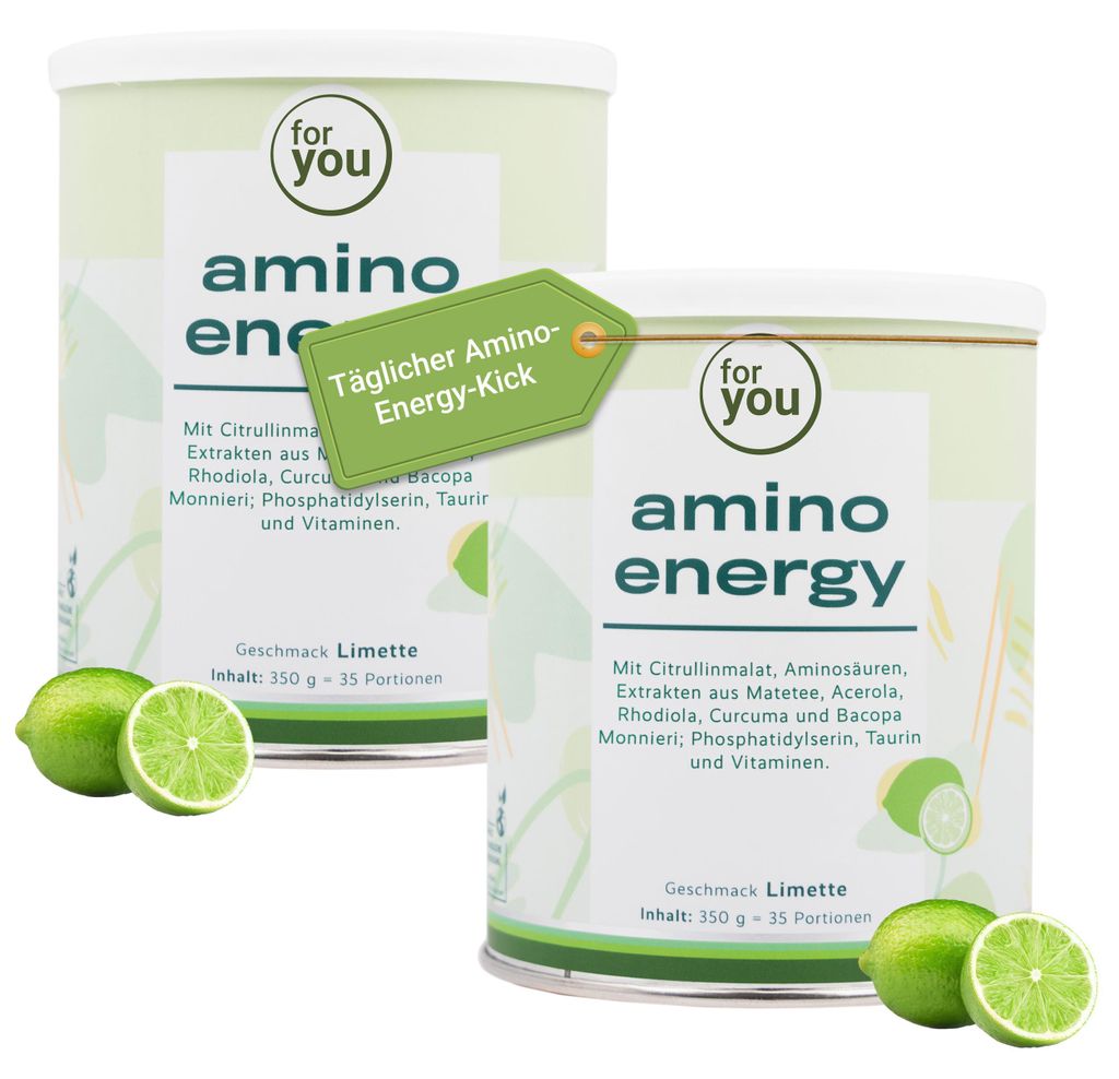 for you amino energy - Limette Doppelpack