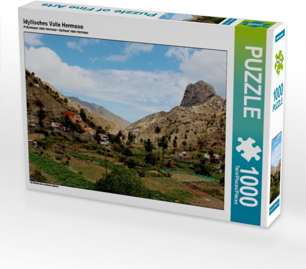 Calvendo Idyllisches Valle Hermoso 1000 Teile Puzzle quer 640x480mm, N N; 7395547