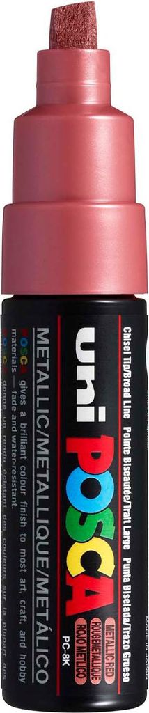 POSCA Marker UNI PC-8K rot metallic