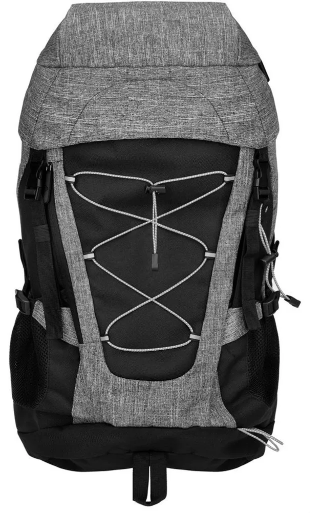 Sac à dos Yellowstone pour randonnée et voyage LT4788 gris chiné Bags2Go
