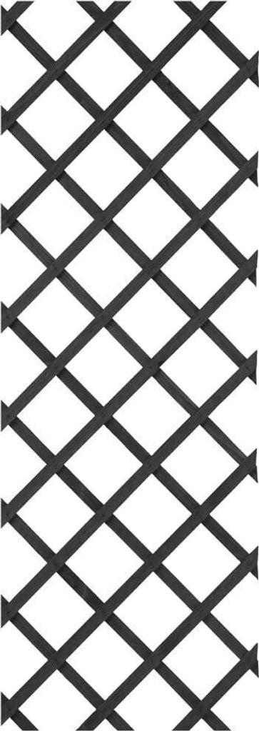 Prírodná záhradná mriežka 50x150 cm drevo antracit Obrázok produktu 5