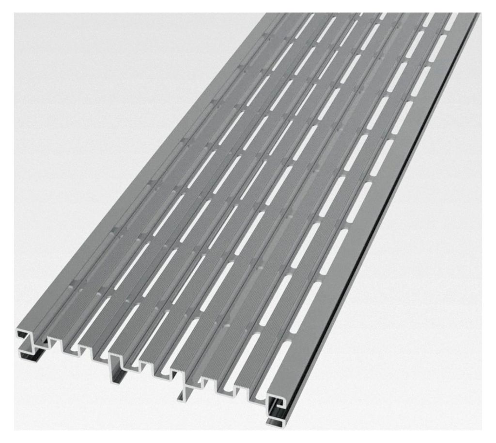 TerrassenFix Aqua Drainagerost 1000 mm - Entwässerung von Fassaden- und Terrassenoberflächen