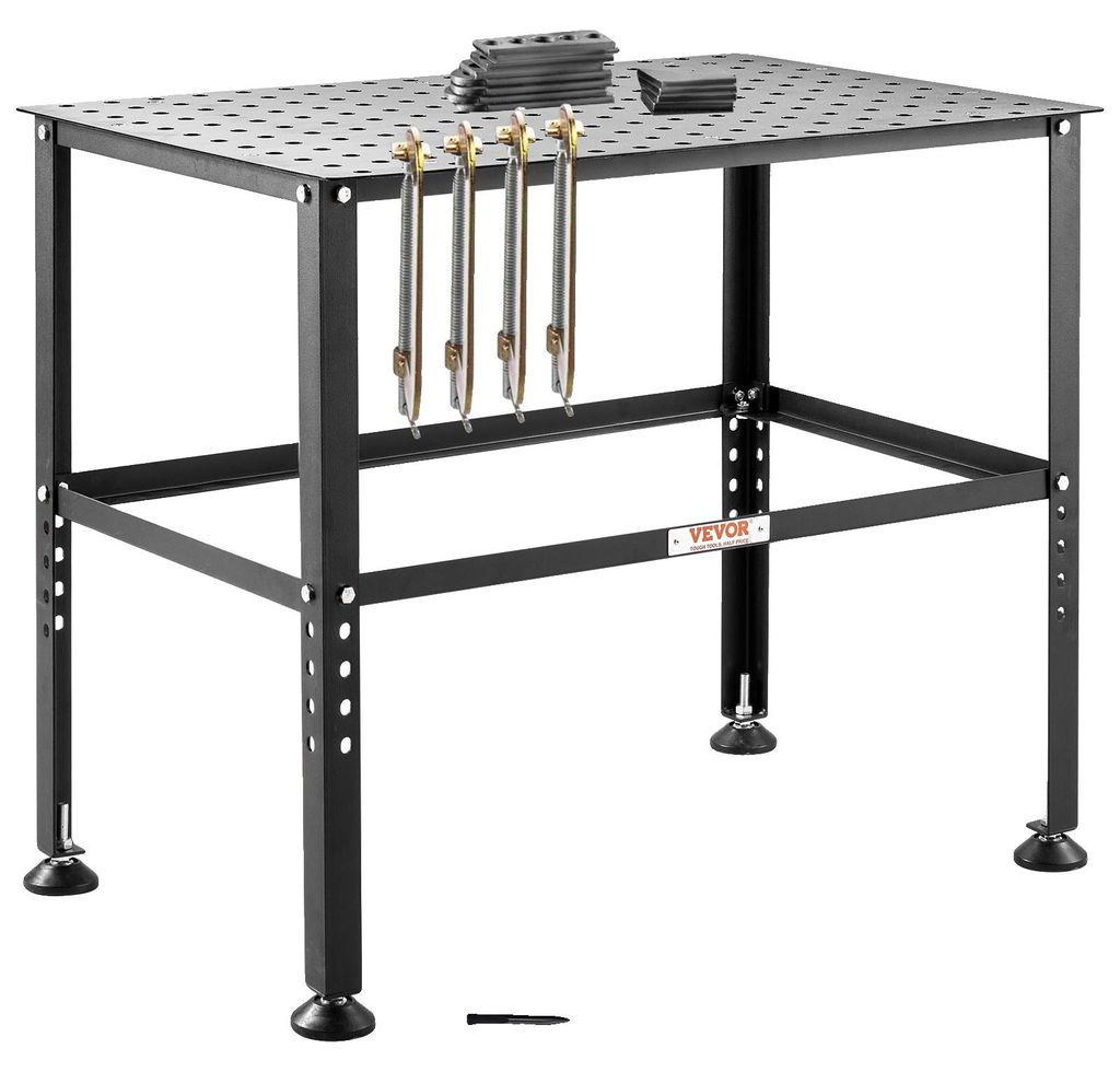 Mesa de soldadura VEVOR de 36" x 24", con capacidad de Imagen del producto 