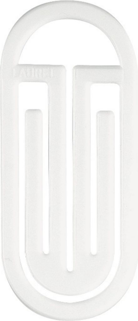 Büroklammern King Klip mit Bogen 38mm VE=20x30 Stück weiß