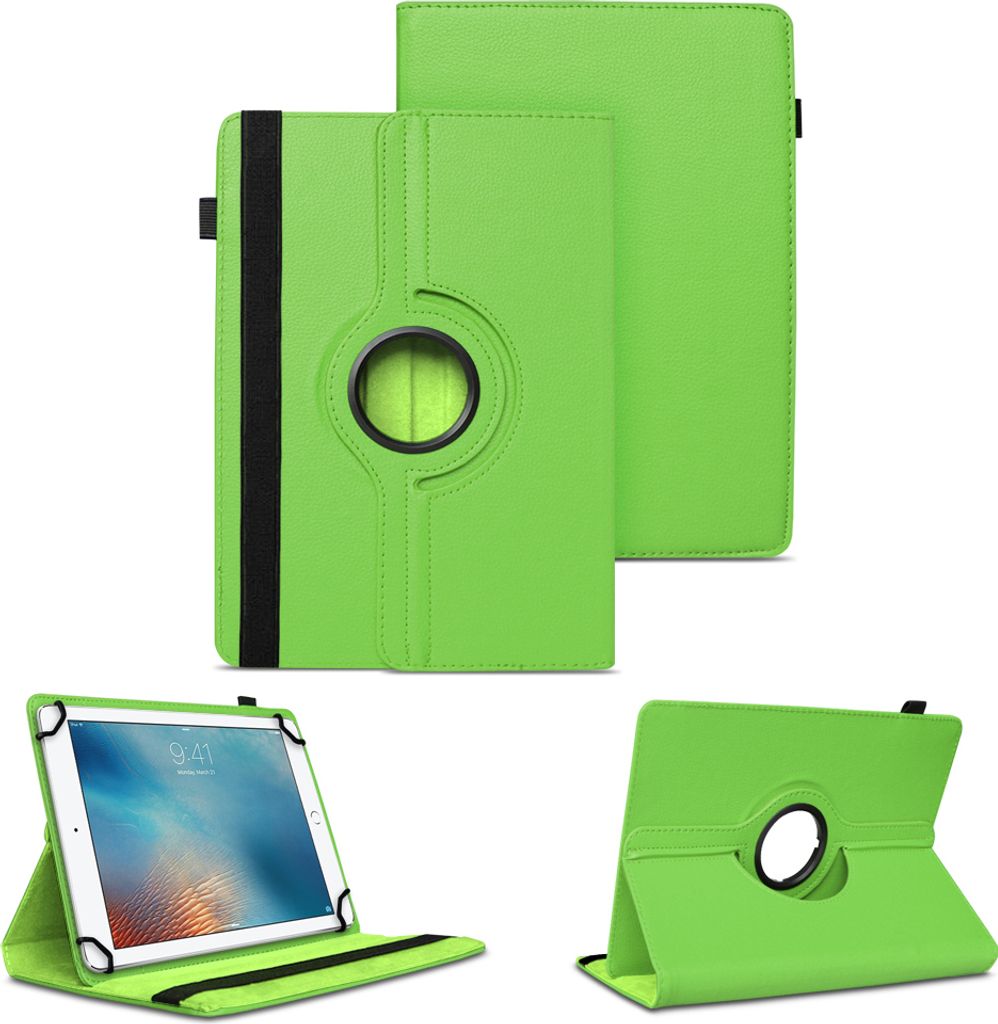 Schutzhülle für Oukitel OKT3 10,51 Zoll Tablet Hülle Tasche 360 Grad DrehbarFarben:Grün