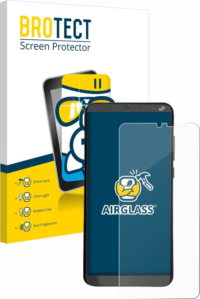 BROTECT Schutzglas für Brondi Amico XL Schutzfolie Panzer Folie Glas Display Schutz klar