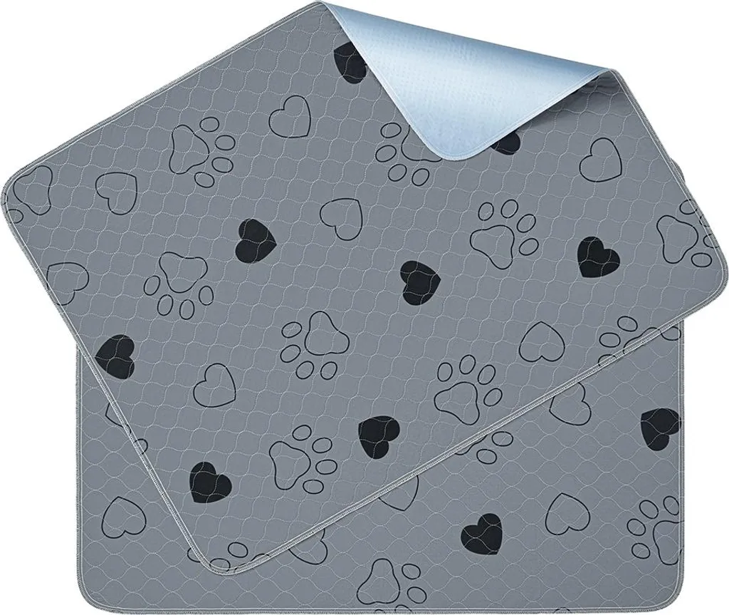 Alèses lavables XL 152x122 ultra absorbantes lot de 2 pour animaux