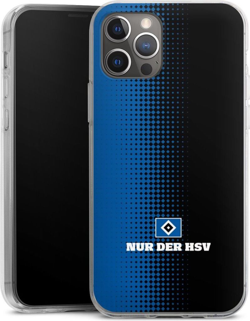 DeinDesign Handyhülle für Apple iPhone 12 Pro Silikon Hülle Case Smartphone Schutzhülle HSV Logo Offizielles Lizenzprodukt