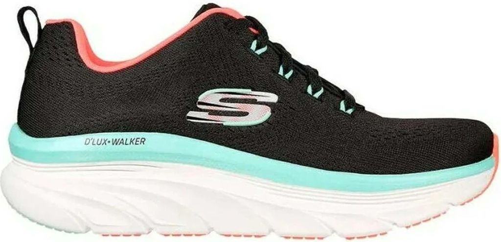 SKECHERS D'Lux Walker Schuhe Damen schwarz 37