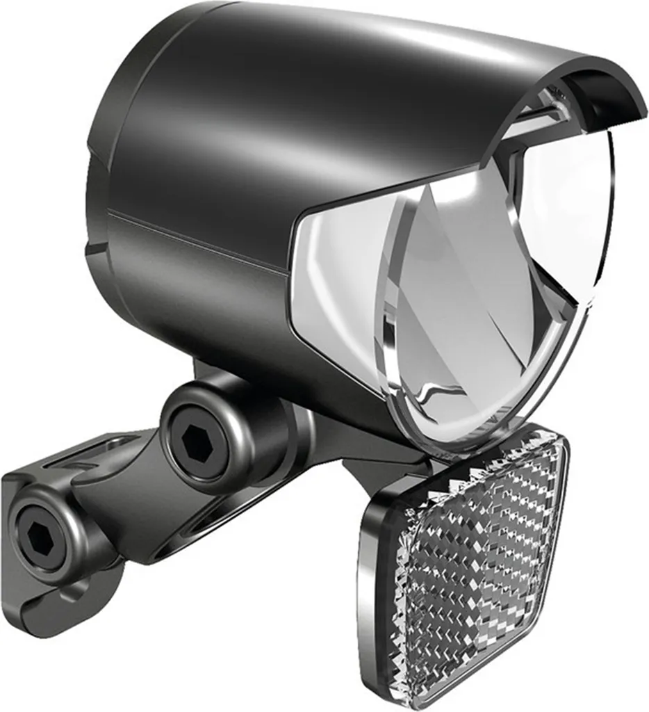 Phare Herrmans H-Black MR4 E-Bike noir pour vélo électrique 100-120lm