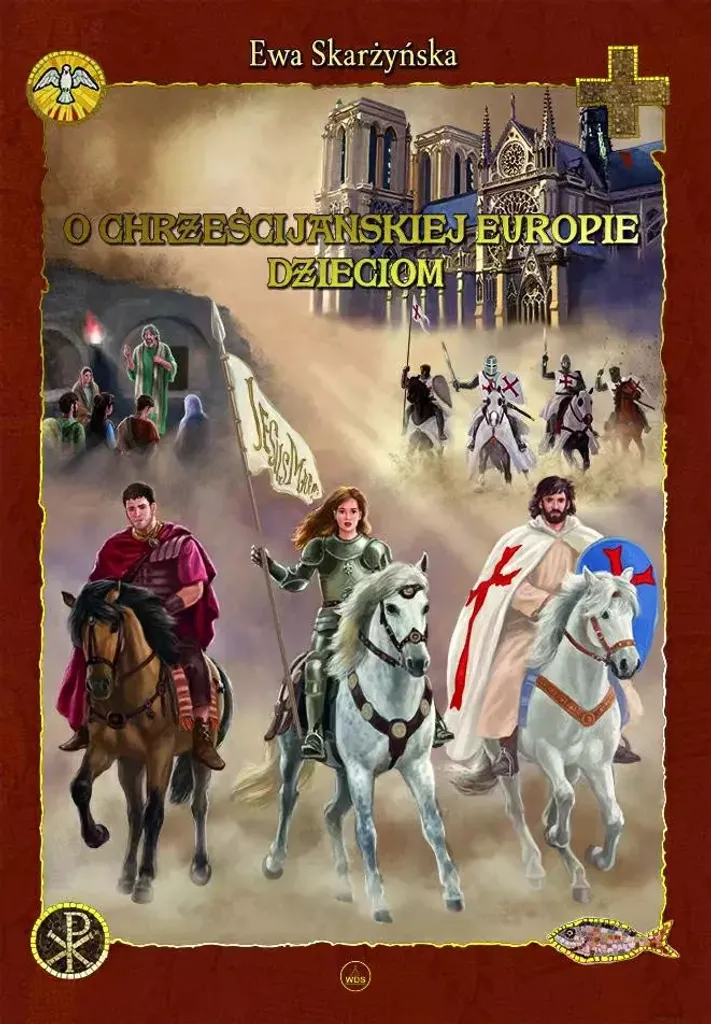 Livre éducatif L'Europe chrétienne pour les enfants : récit et culture