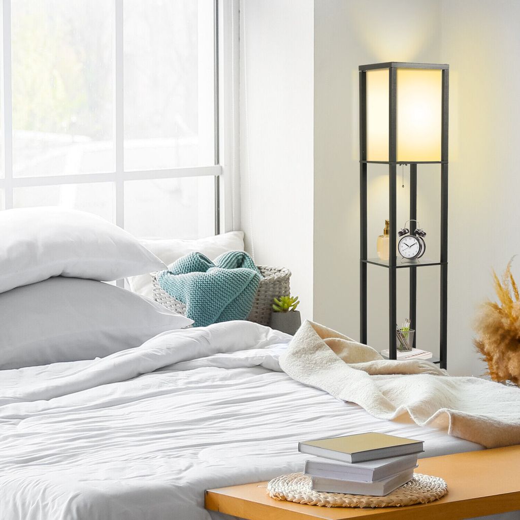 Puluomis 3 Ebene Stehlampe Stehleuchte Bodenlampe 160cm E27 Produktbild 2