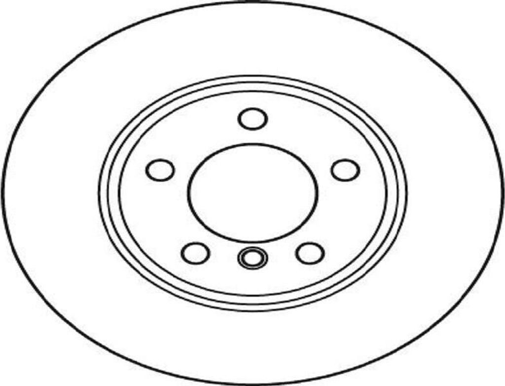 TRW Bremsscheiben (2 Stück) Vorderachse DF6119S
