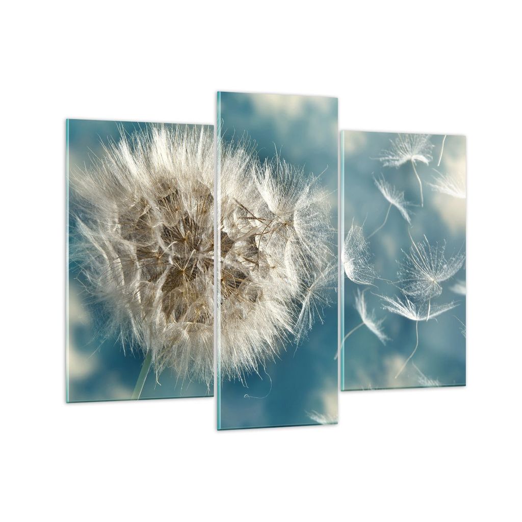 Bilder auf glas - Baby Sommer Pflanze - 130x100cm - Glasbilder - Wandbilder - Kunstdruck - zum Aufhängen bereit - Wanddekoration aus Glas - Glas B...