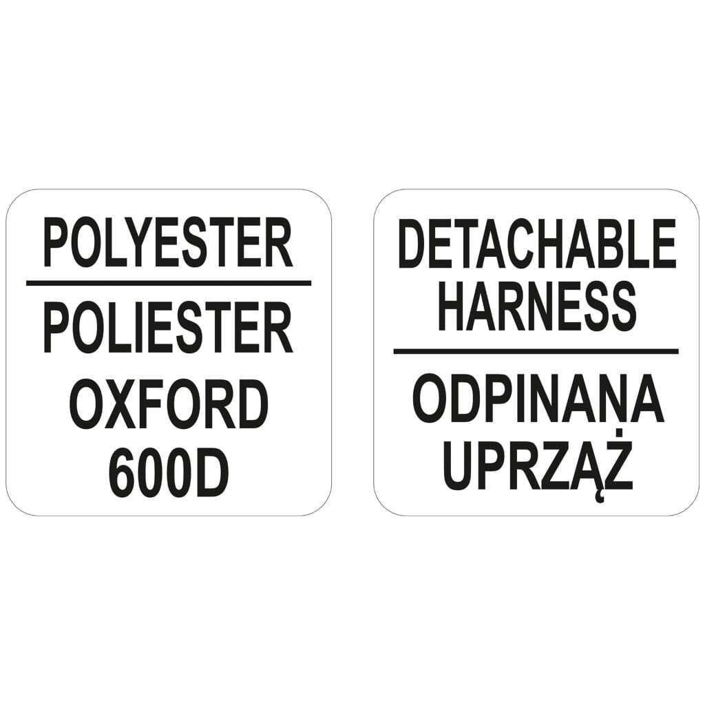 YATO Werkzeuggürtel mit Hosenträger Polyester 128 cm
