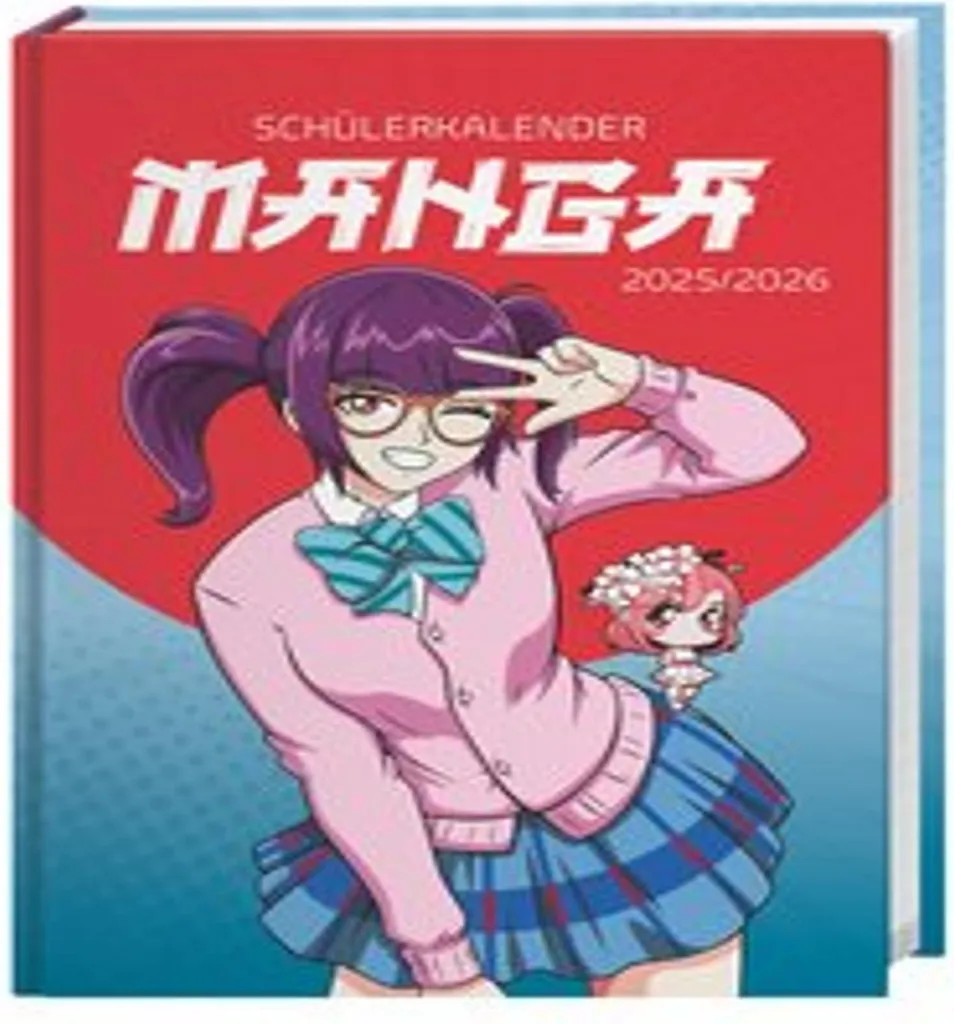 Calendrier Scolaire 2025/2026 Manga A5 HEYE pour Étudiants et Lycéens
