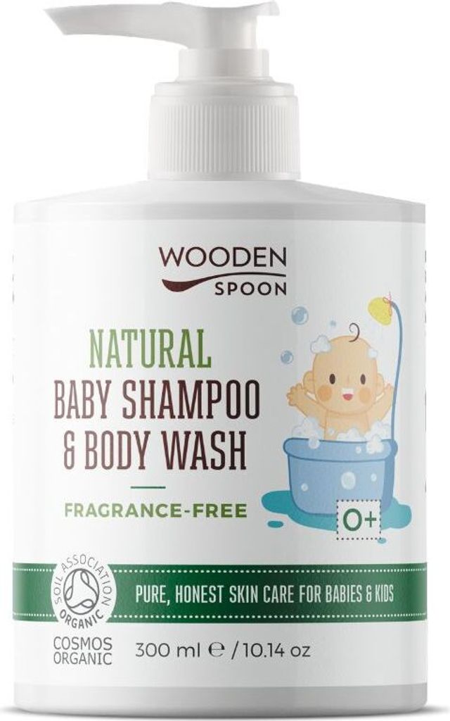 Naturalný Baby Šampón a Čistiace Pomalú Fragrance Free Obrázok produktu 